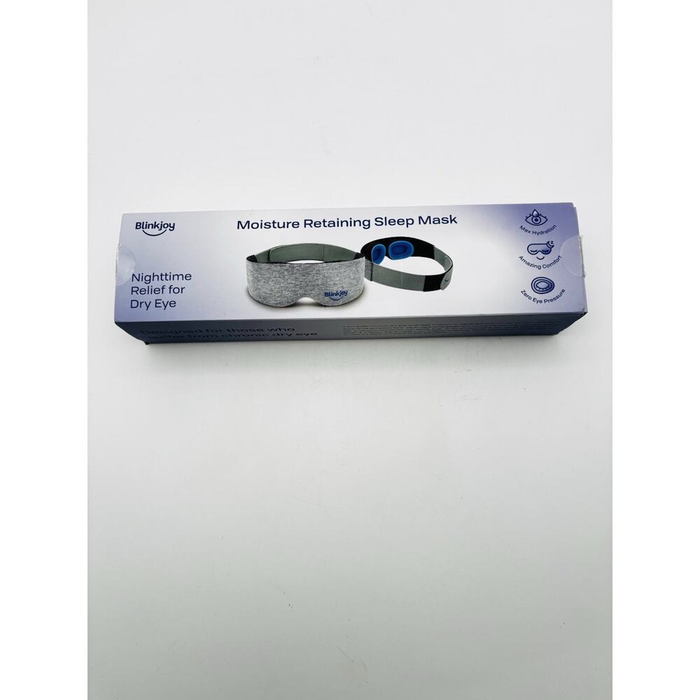 Blinkjoy Moisture Retaining Sleep Mask for Dry Eye Relief-NEW In Open Box